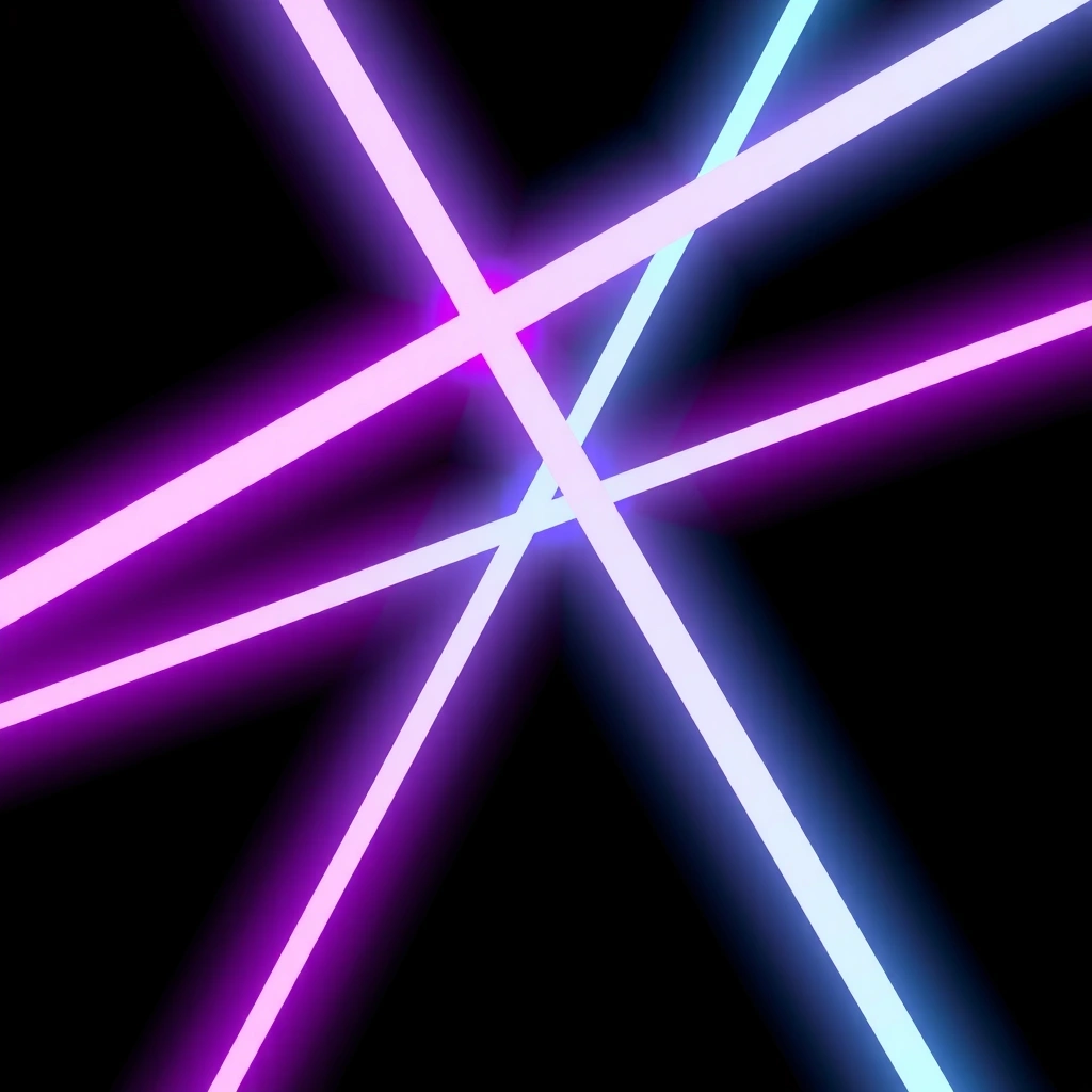 Abstract neon background visual